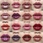 Different Lip Glitter Looks