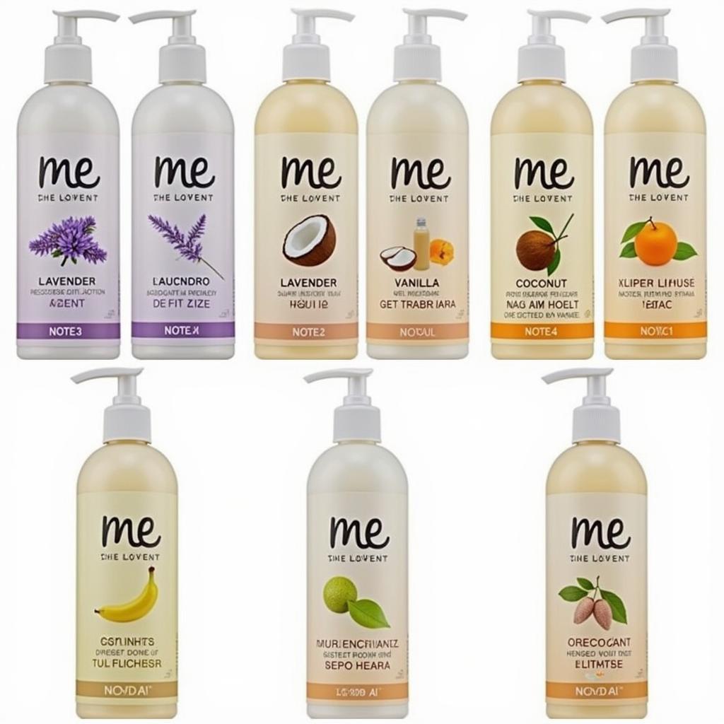 Different Scents of Me Body Lotion