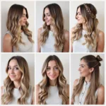 Various Shatush Hairstyles