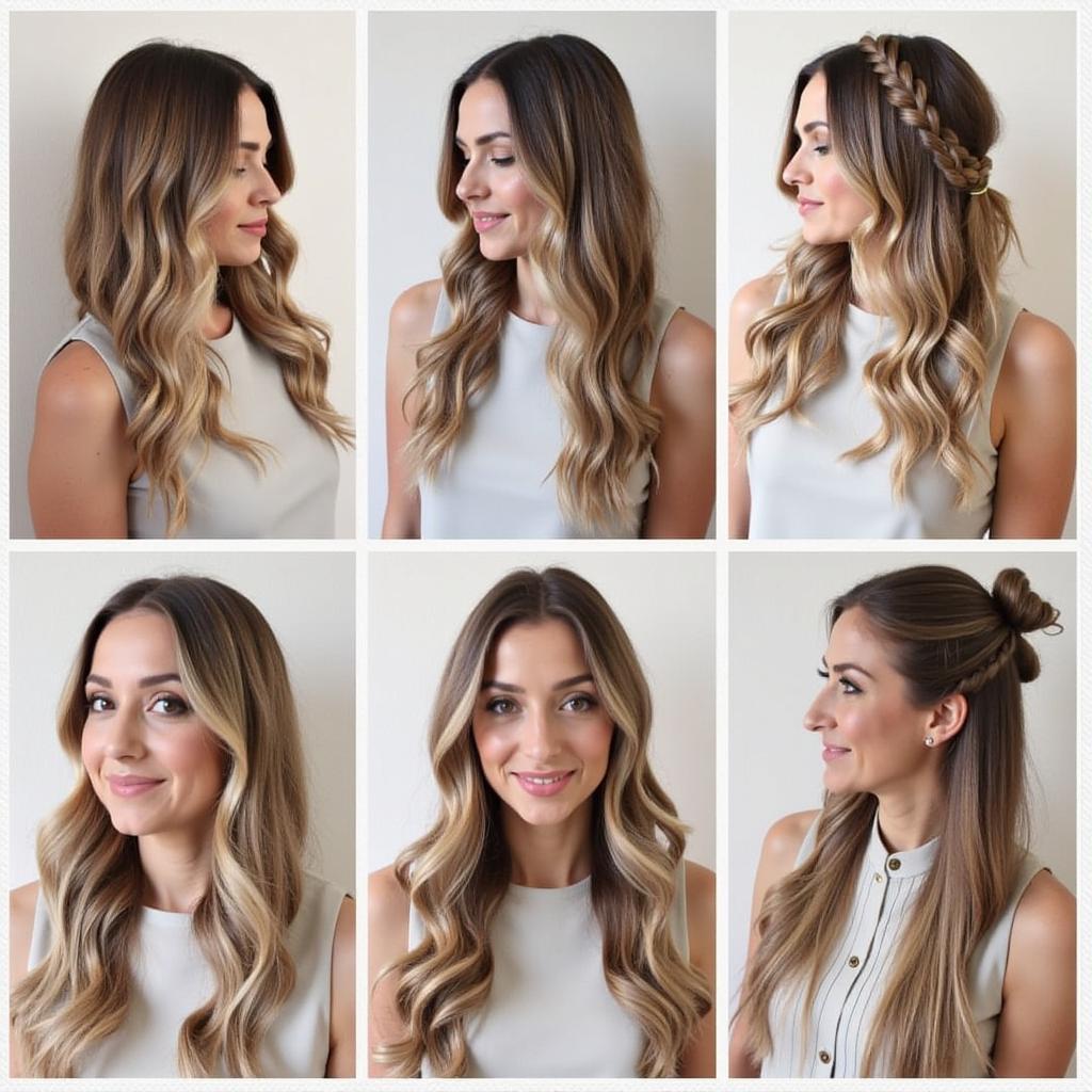 Various Shatush Hairstyles