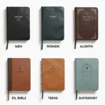 Various Styles of XXL Bible Covers