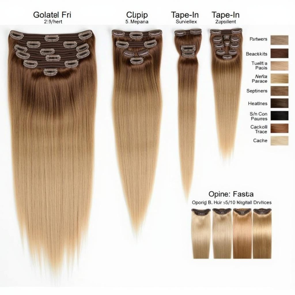 Various Types of Hair Extensions for African American Hair