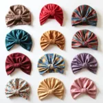 Variety of Silk Hair Wraps