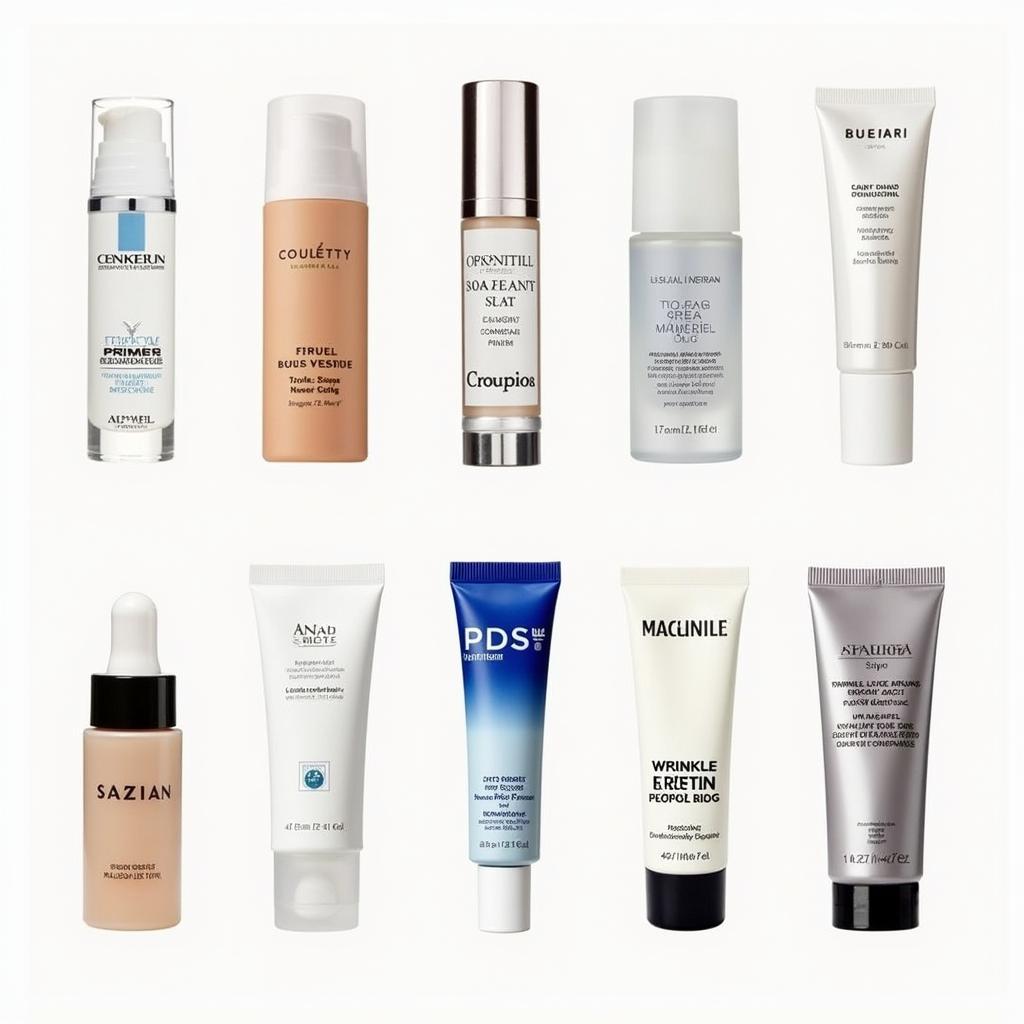 Variety of Wrinkle Blurring Primers