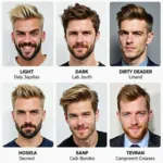 Dirty Blonde Hair Color Shades for Men