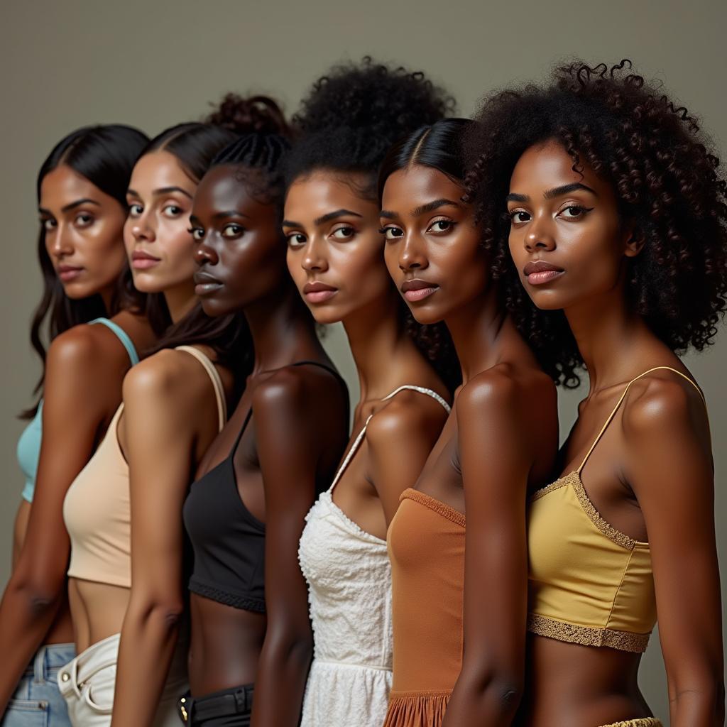 Diverse Indian Models Representing Inclusivity