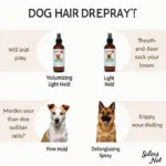 Different Types of Dog Hairspray