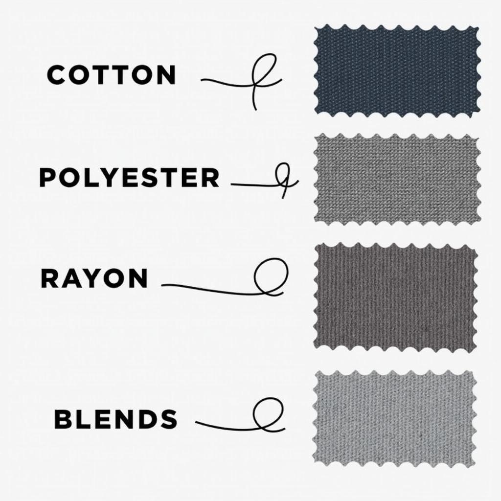 Different Fabric Types for Dove Gray Scrubs