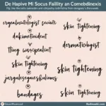 Common Misspellings Related to Skin Care