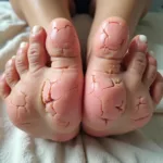 Dry, Cracked Heels: A Common Sign of Dry Skin