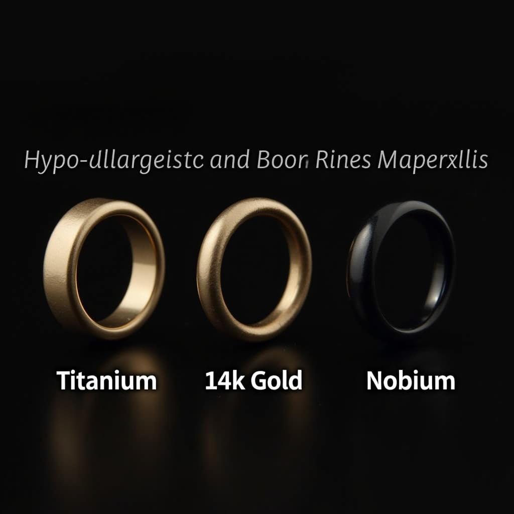 Hypoallergenic Nipple Ring Materials for Darker Skin Tones