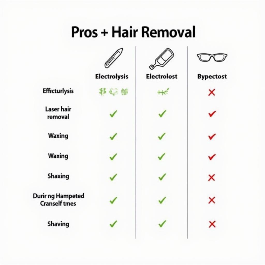 Electrolysis Compared to Other Hair Removal Methods