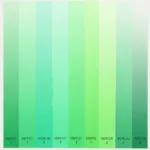 Emerald Green Light Shade Color Palette