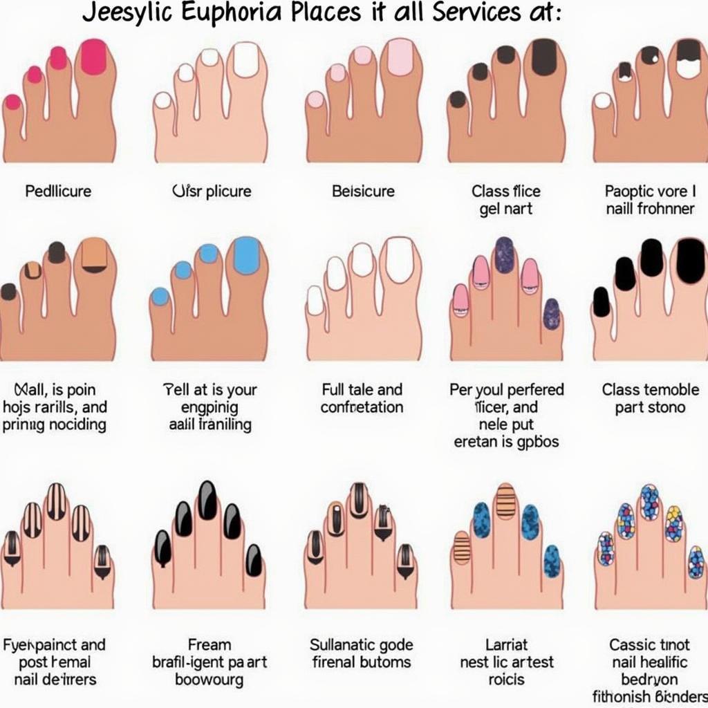 Euphoria Nail Salon Services