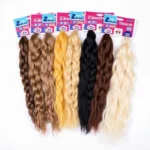 EZ Braid Hair 4 Pack Product Display