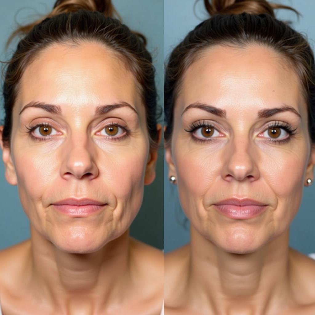 Dramatic Face Fat Transfer Before and After Results