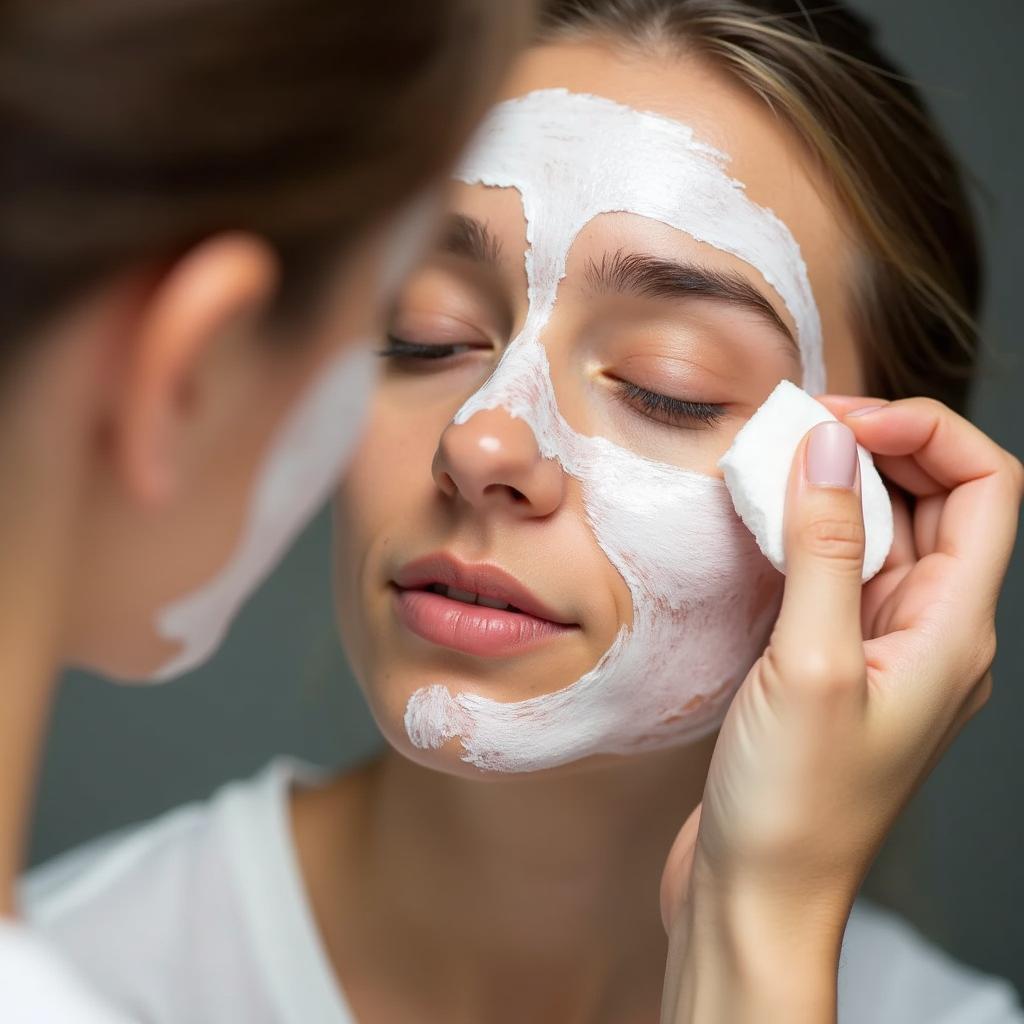 Removing Face Paint and Cleansing Skin