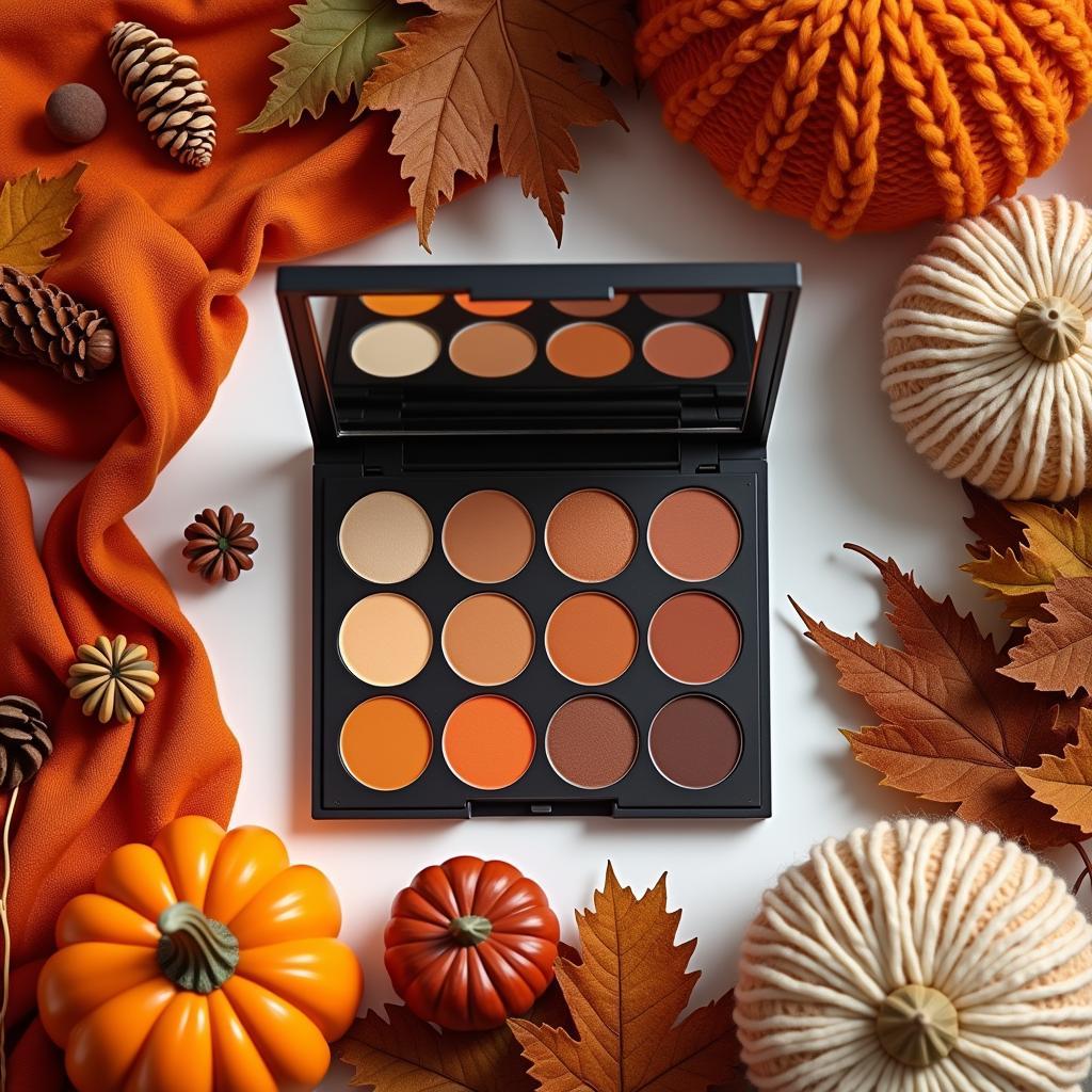 Fall-Inspired Makeup and Accessories