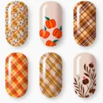 Trending Fall SNS Nail Art Designs