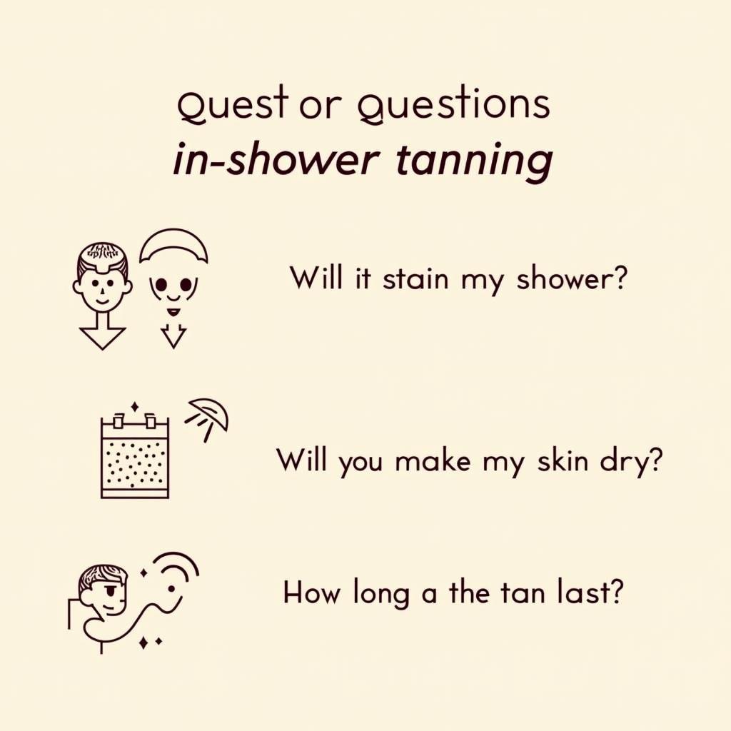 Frequently Asked Questions about In-Shower Tanning