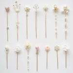 Different Styles of Fiancee Point Hair Sticks