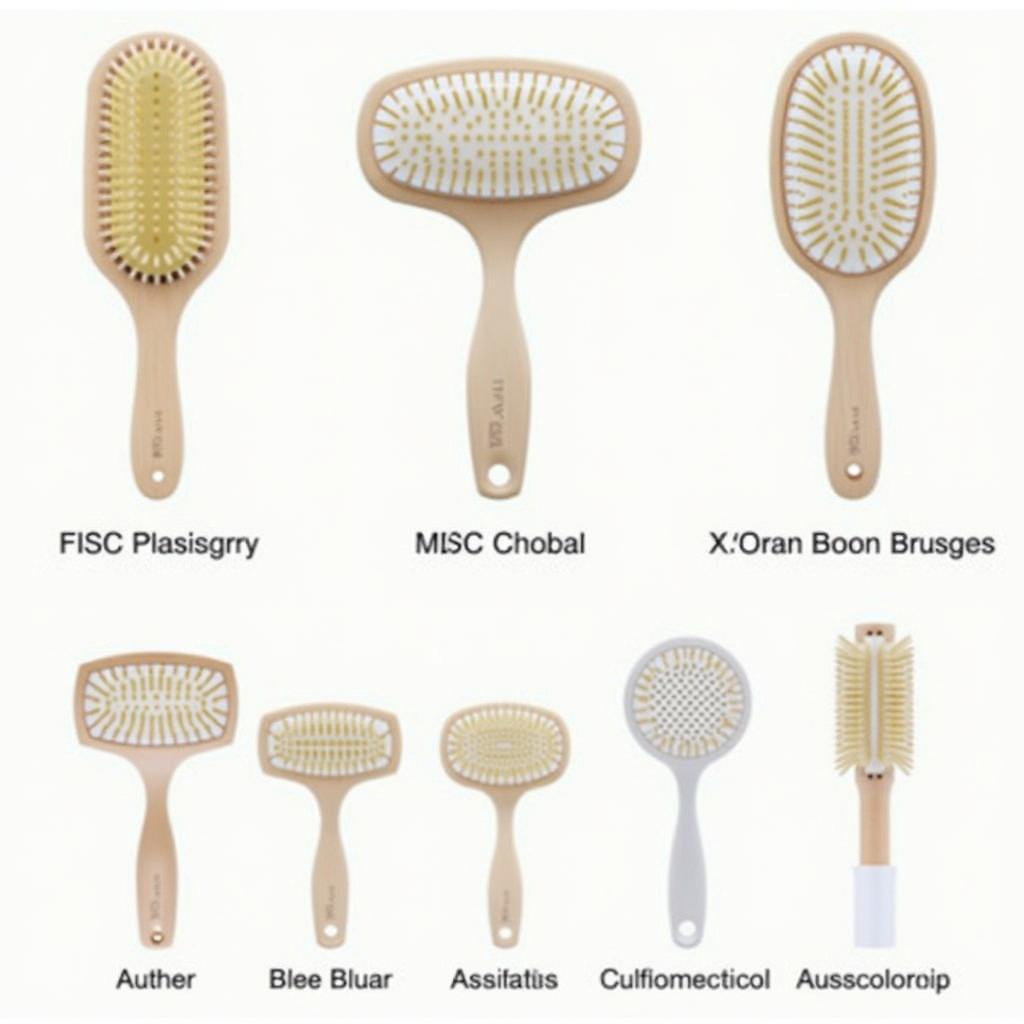 Different Types of FMS Shampoo Massage Brushes