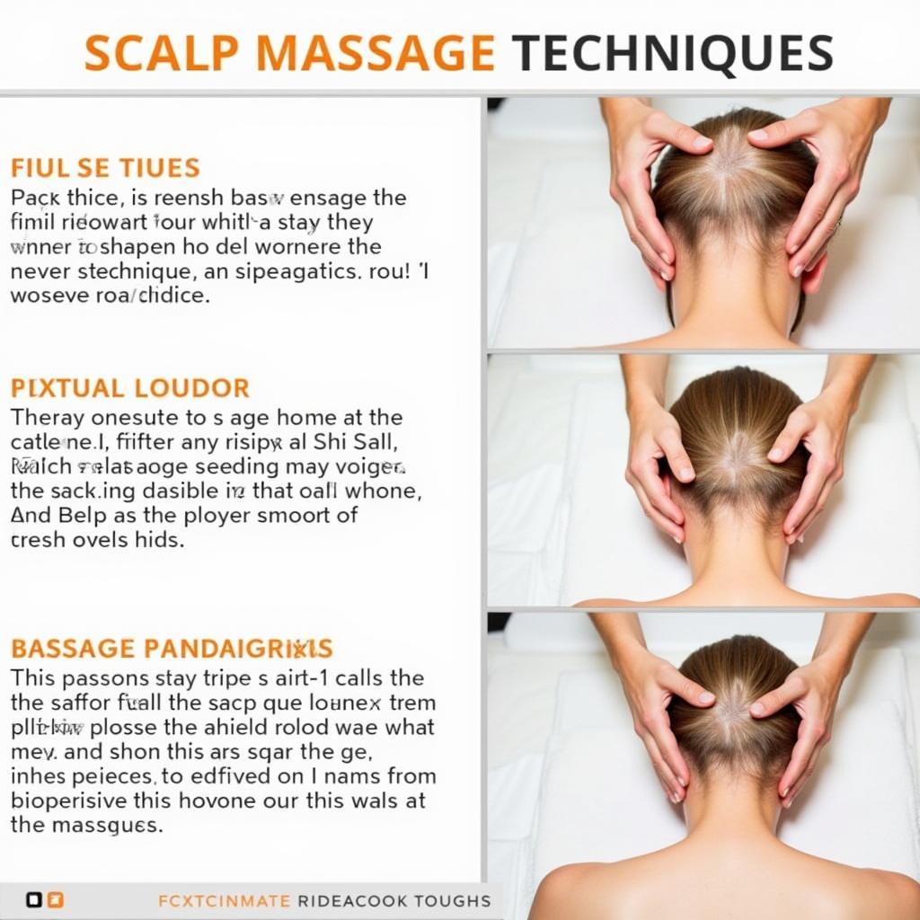 Various Scalp Massage Techniques in Fort Worth