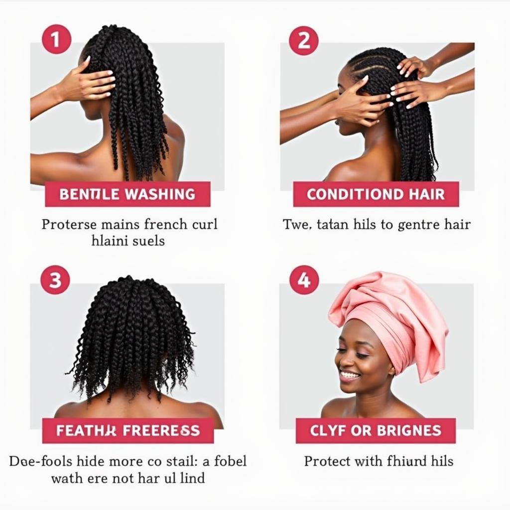 Maintaining Your Freetress French Curl Braiding Hair