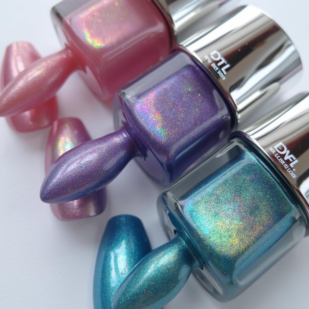 Different Shades of Gel Effect Nail Lacquer Aurora