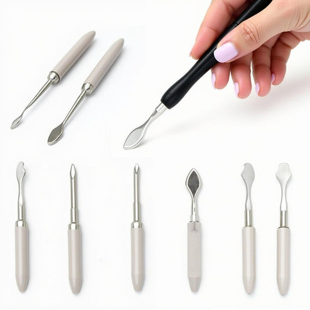 Gel Remover Tool: Pusher and Scraper