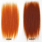 Ginger vs. Auburn Hair Color Comparison Chart