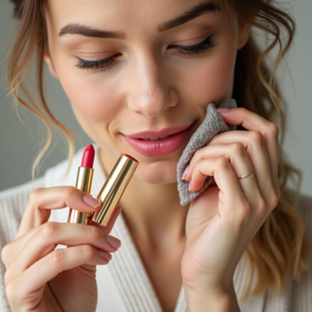 Caring for Your Gold Case Lipstick