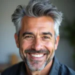 Styling Gray Hair with Gel