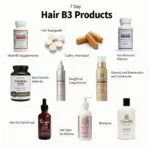 Different Forms of Hair B3 Supplements and Products