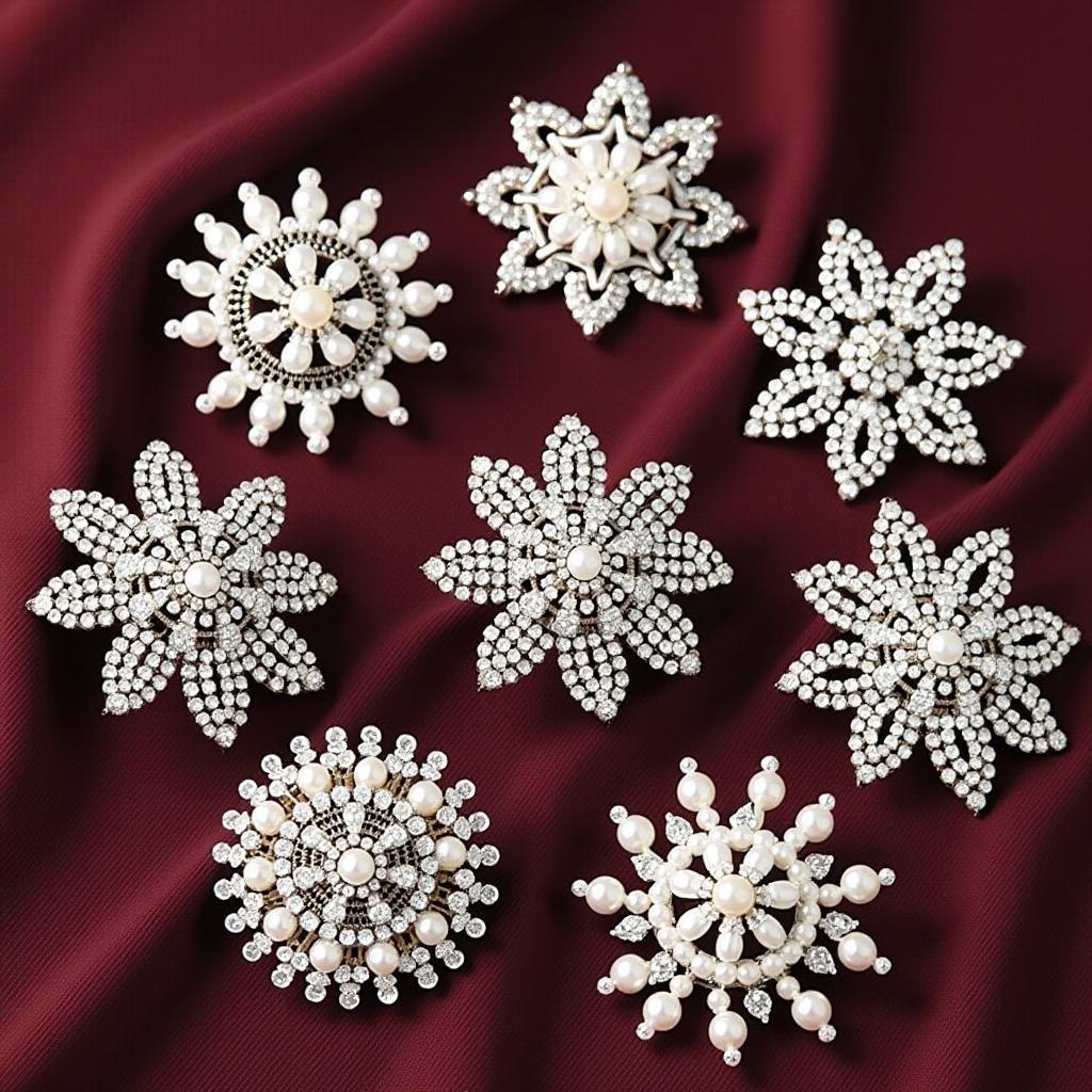 Elegant hair clips for formal events