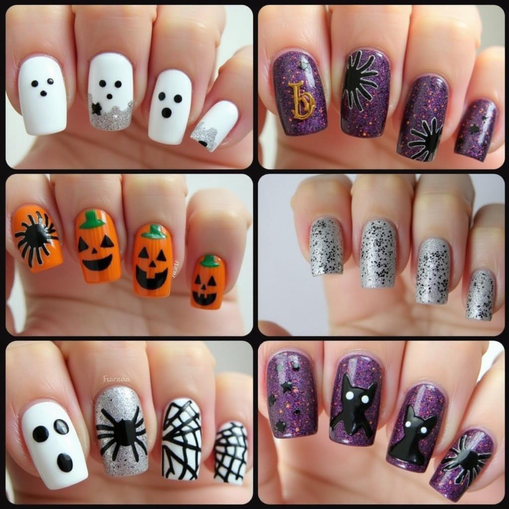 Halloween Gel Nail Polish Ideas