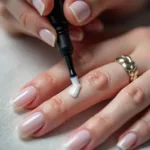 Applying Hard Gel to Nails