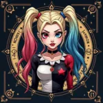 Harley Quinn's Astrological Profile: Exploring Moon and Rising Signs