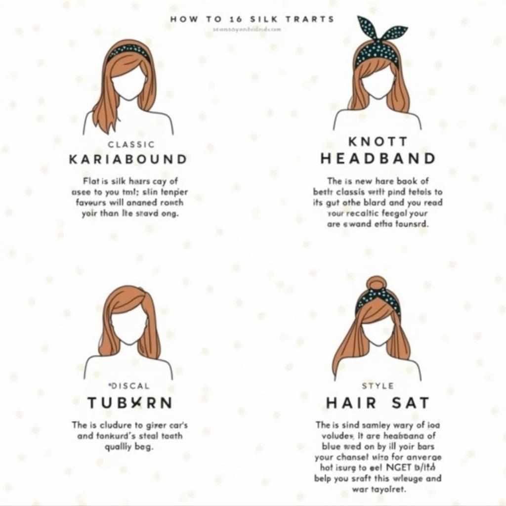 Styling Guide for Headband Silk Scarves