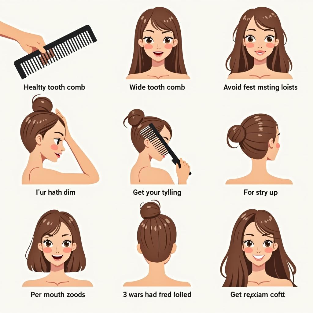 Healthy Hair Care Practices for Smooth and Shiny Hair