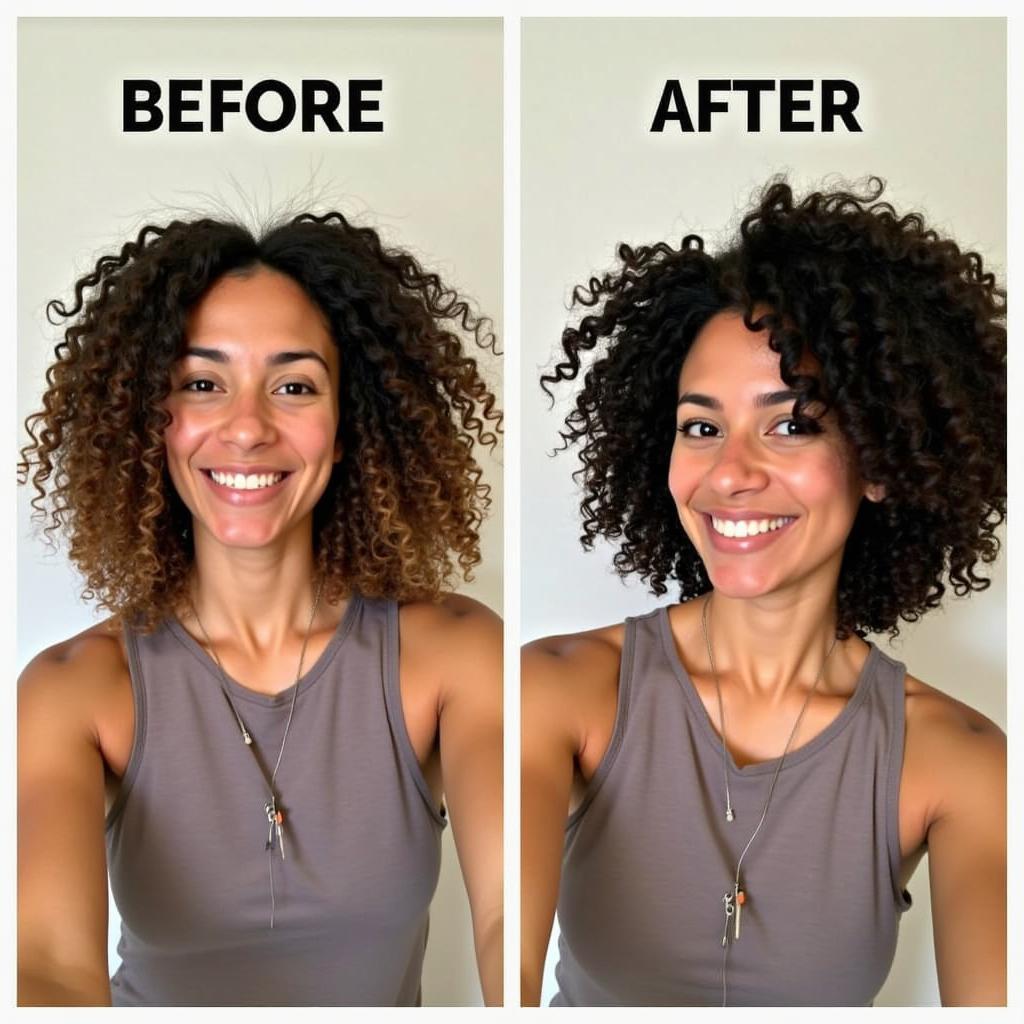 Herbal Essence Before and After