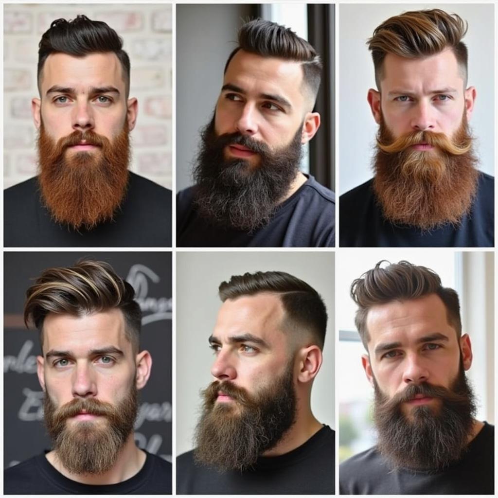 Different Highlighted Beard Styles