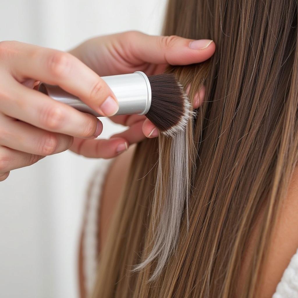 Conditioning Hair Extensions Step-by-Step