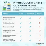 Comparing Different Hypochlorous Acid Cleaners