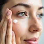 Applying Image MD Eye Cream