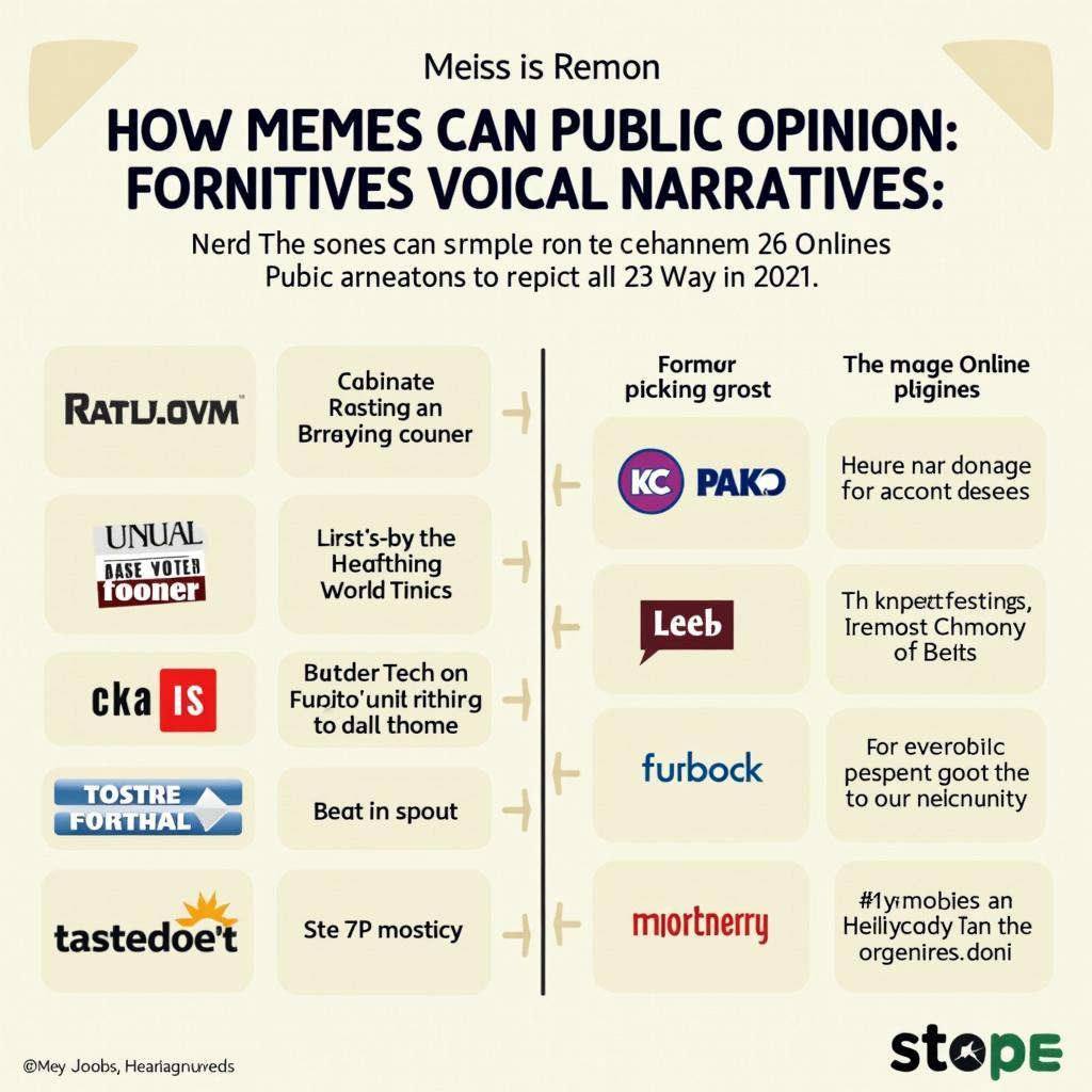 Impact of Online Memes on Public Perception