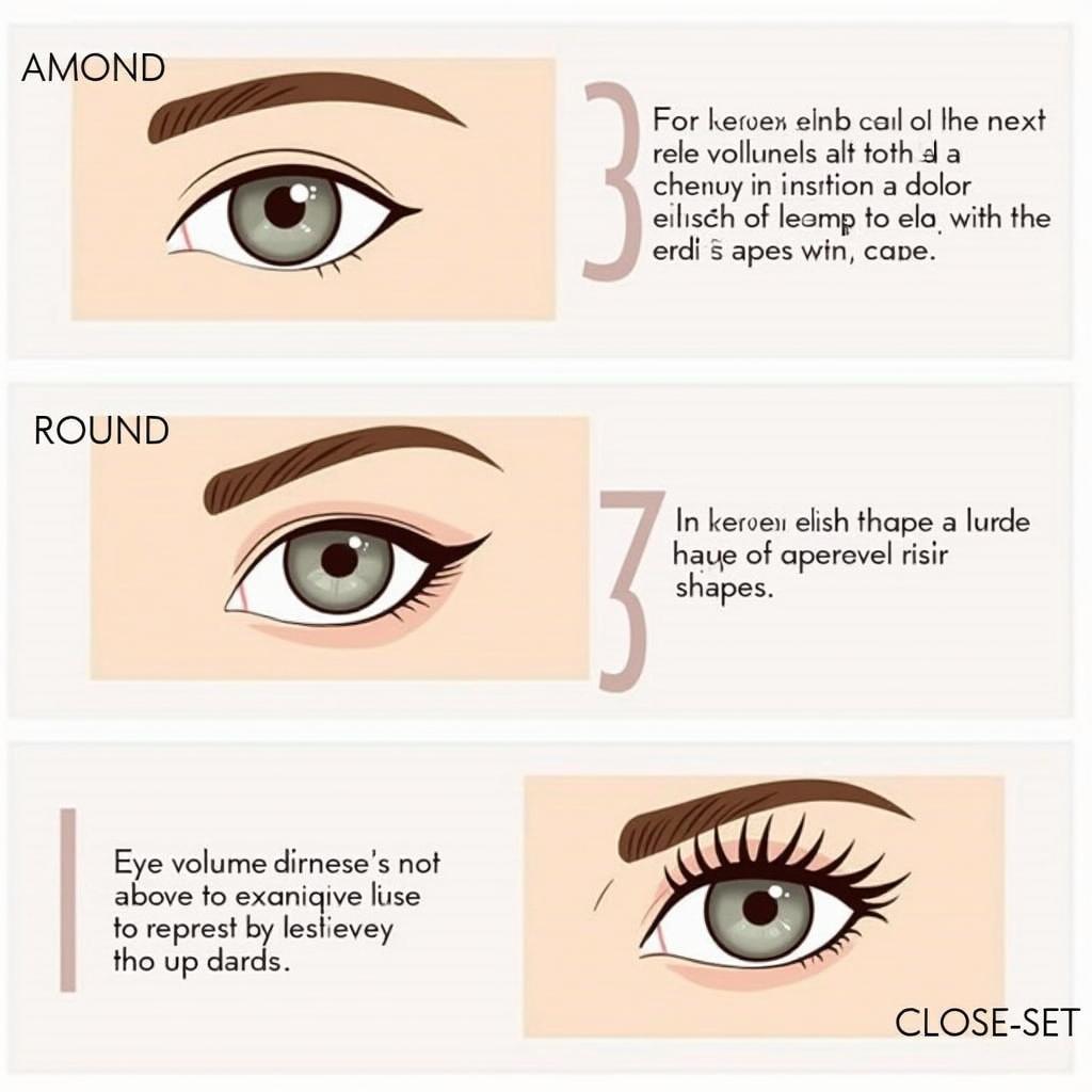 Individual Lash Volume for Different Eye Shapes