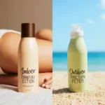 Indoor and outdoor tanning lotions