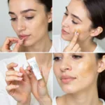 Applying IT Cosmetics CC+ Cream