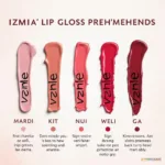 Izme Lip Gloss for Different Zodiac Signs